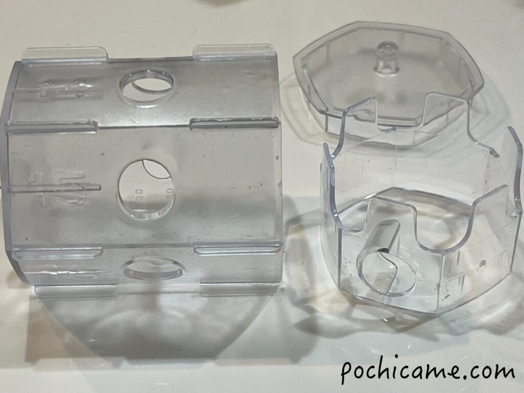 でるでる自飯器　構成パーツ