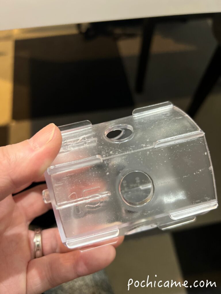 でるでる自飯器　穴の大きさ