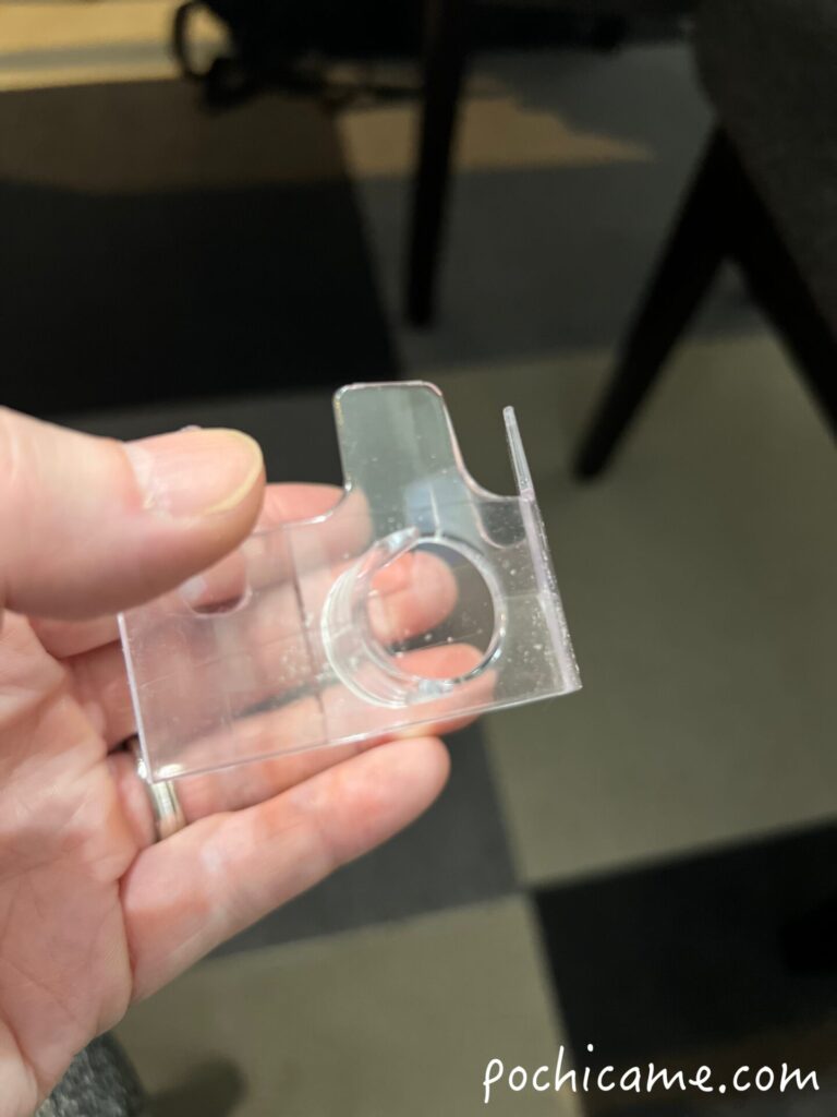 でるでる自飯器　穴のサイズ変更